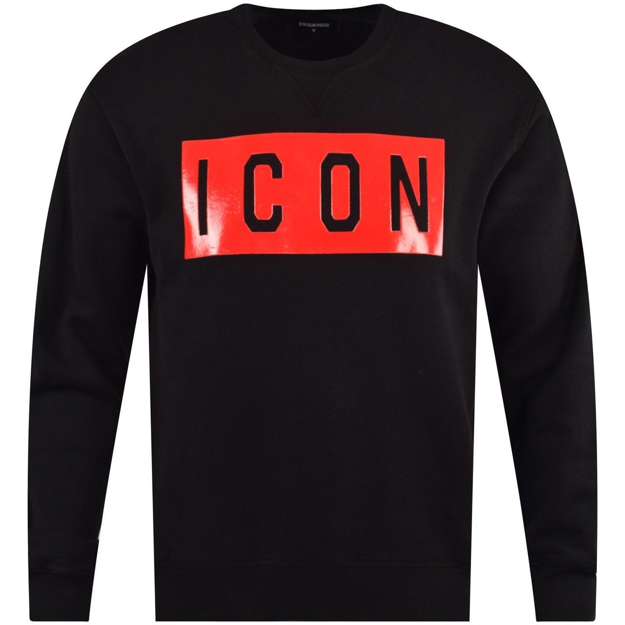 Dsquared2 ICON jumper SMALL Red/black - Depop