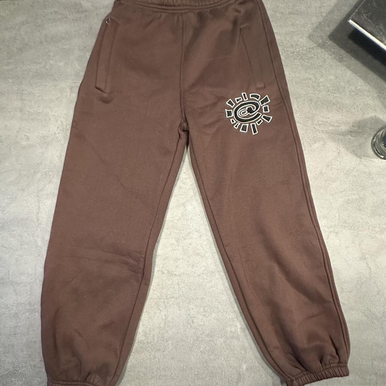 🤎brown joggers - super cute brown joggers/sweatpants - Depop