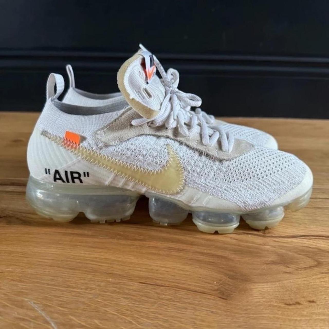 Nike off white Vapormax White UK 7 US8 100