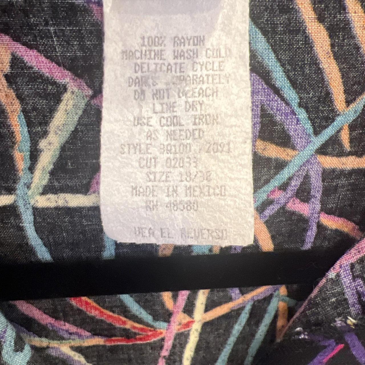 Basic Editions Women's Blouse - Multi - 18 – Vint… - image 3