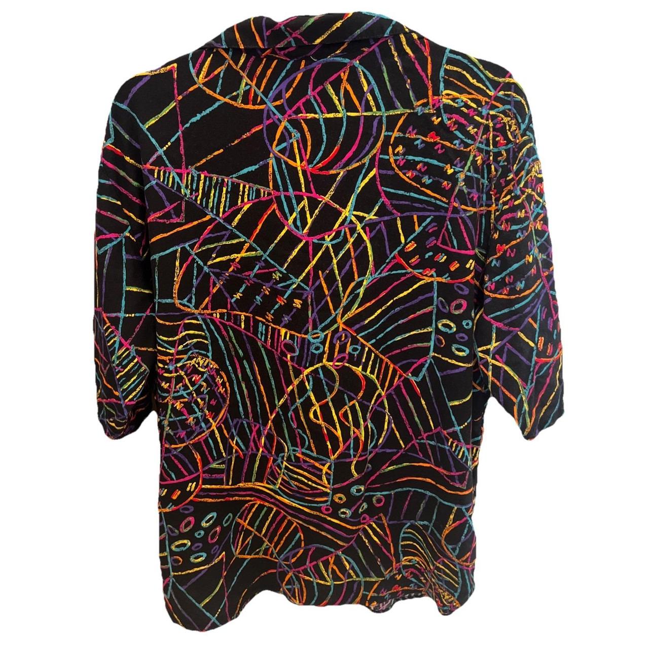 Basic Editions Women's Blouse - Multi - 18 – Vint… - image 5