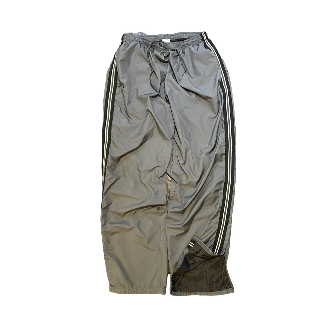 Vintage Y2K Russell Athletic nylon track... Depop