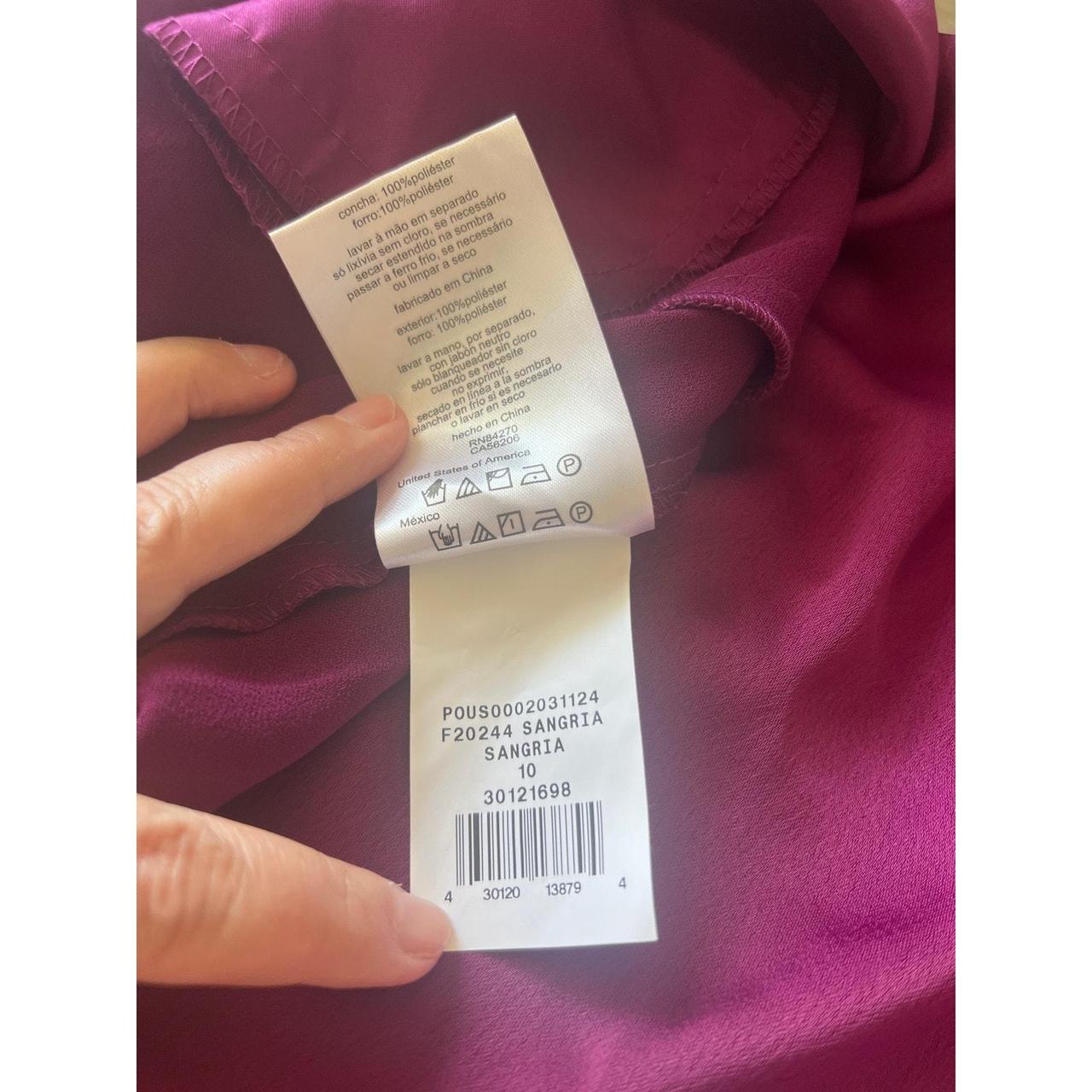 DAVID S BRIDAL crepe back satin scoop tank short. Depop