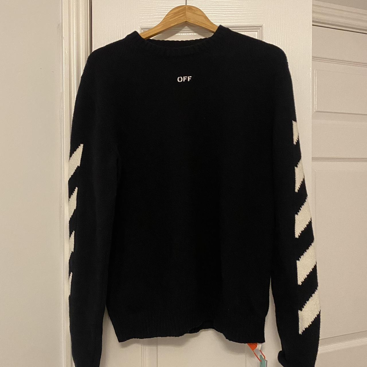 Off white sweater 2025 seeing things