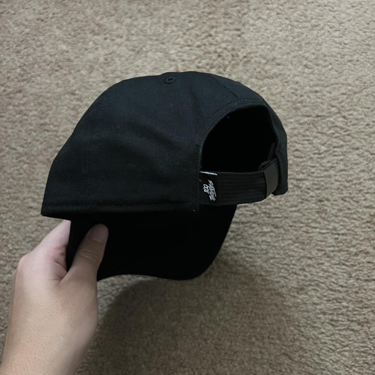 Men's Black and Red Hat (2)