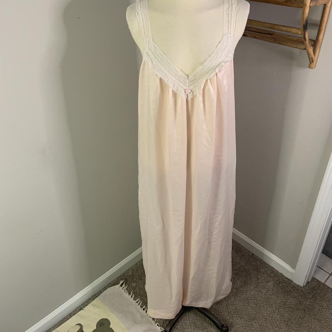 Vintage Christian Dior Soft Pink Lingerie Slip Dress...