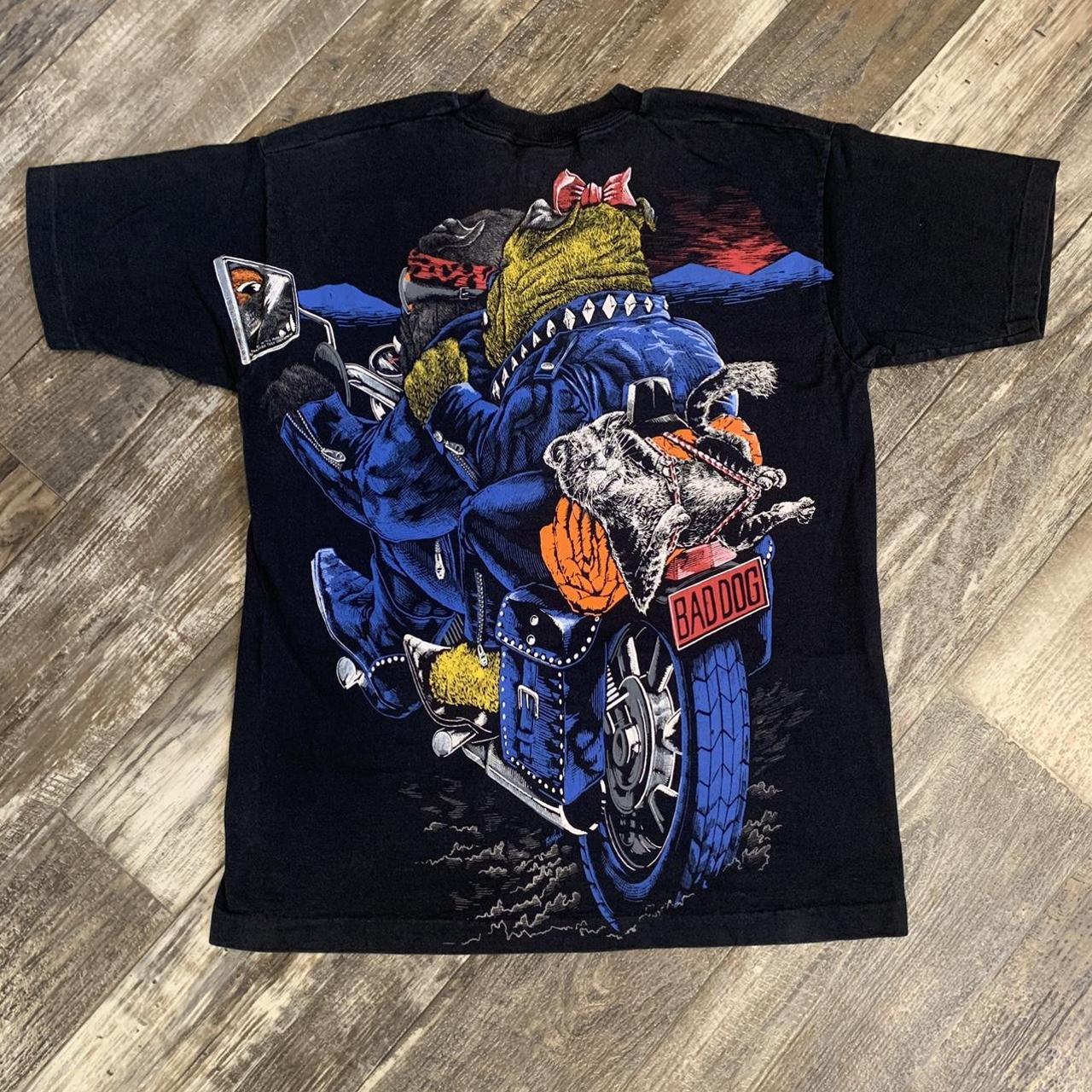 harley davidson bad dog t shirt