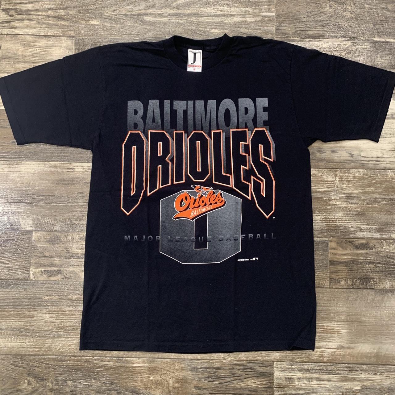 Black Orioles Nike Jersey w/ Orange & White - Depop