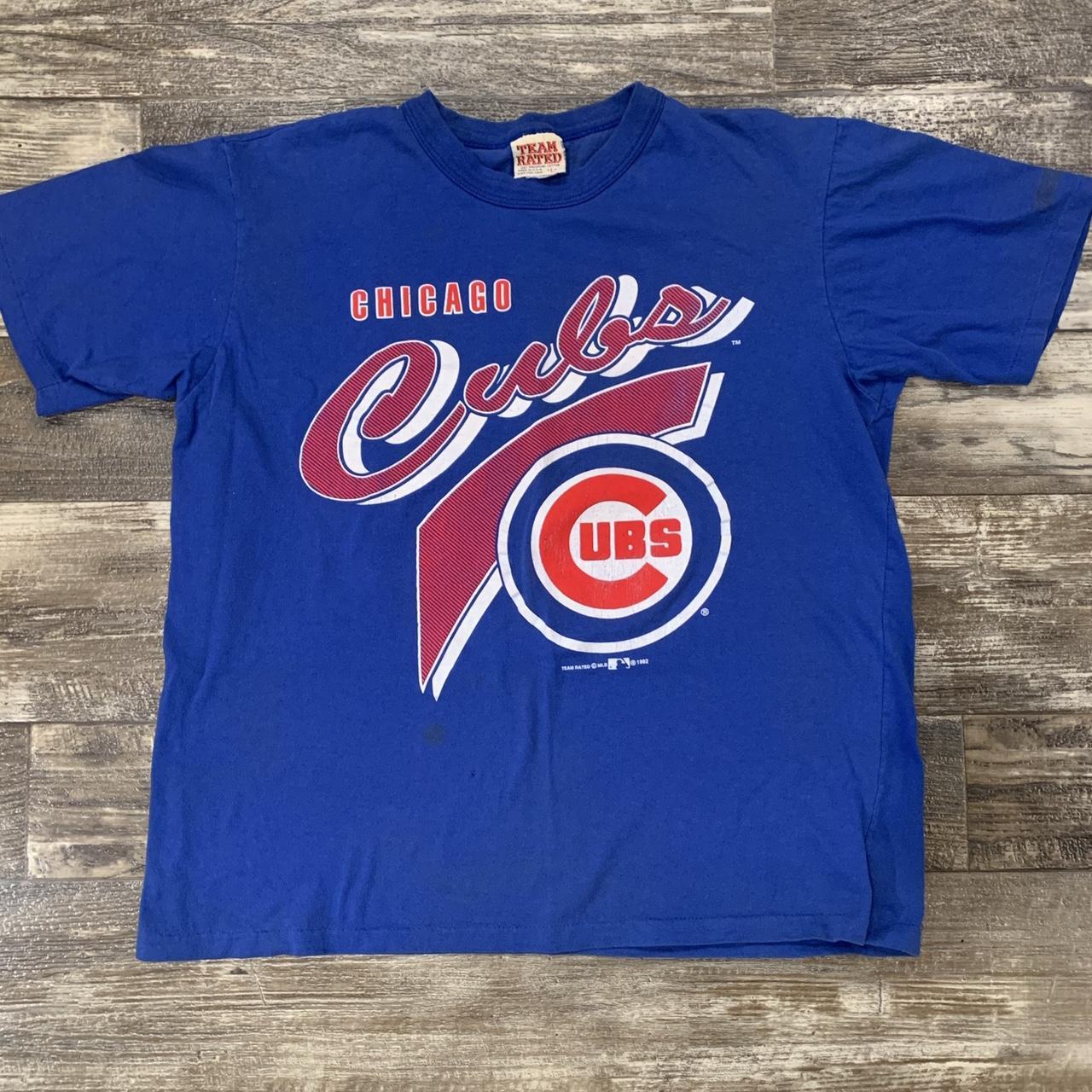 1992 Chicago Cubs T-Shirt Early 90s Vintage MLB, - Depop