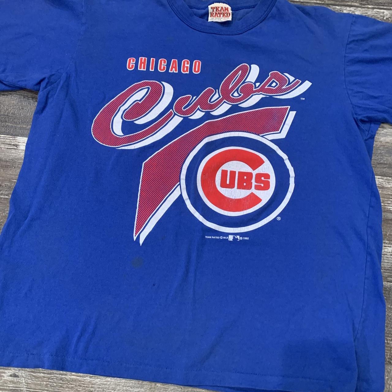 1992 Chicago Cubs T-Shirt Early 90s Vintage MLB, - Depop