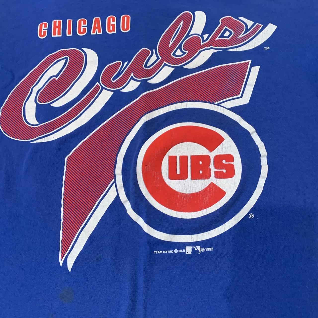 1992 Chicago Cubs T-Shirt Large