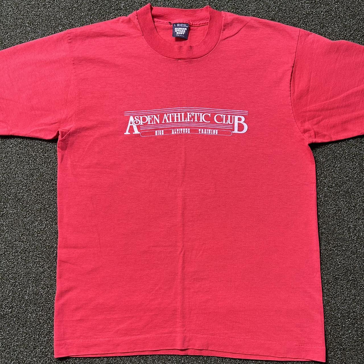 Vintage Screen Stars Aspen Athletic Club t shirt... - Depop