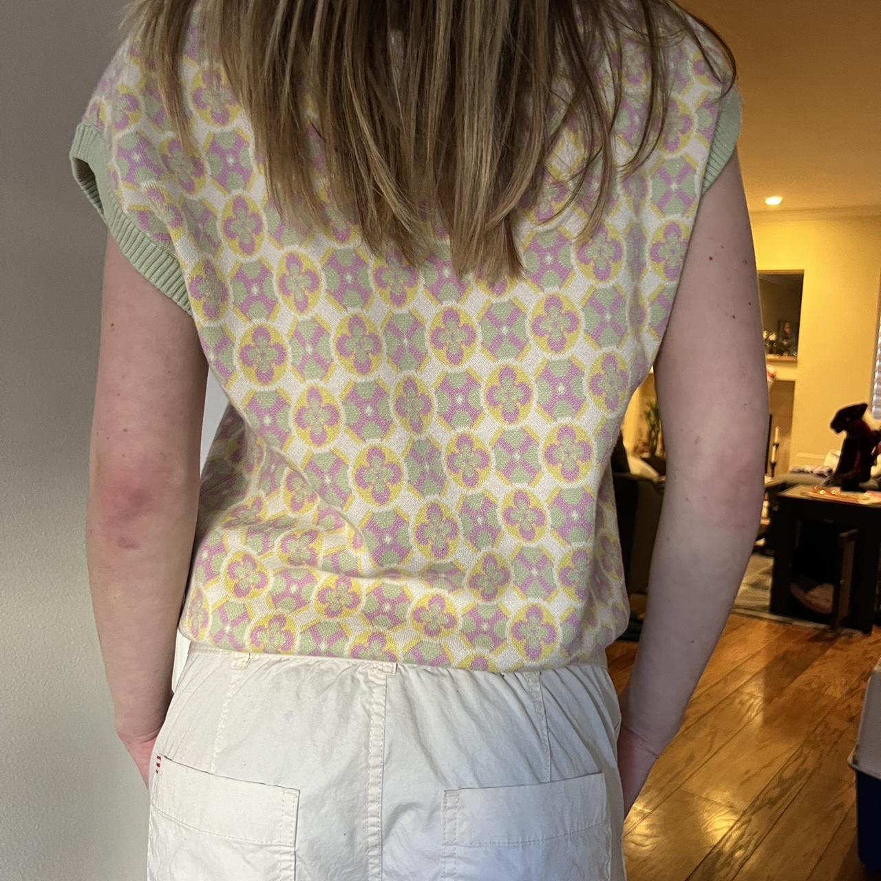 💜Zara oversized sweater vest💜 •kids size but can fit... Depop