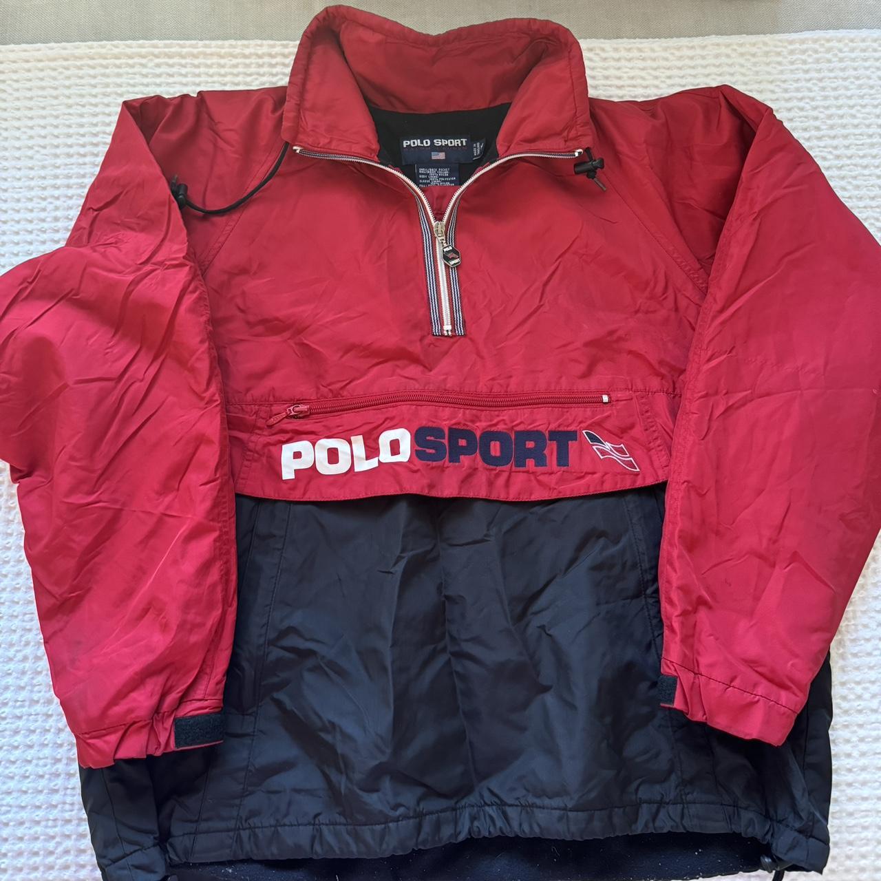 Rare polo ralph lauren vintage buy fleece jacket