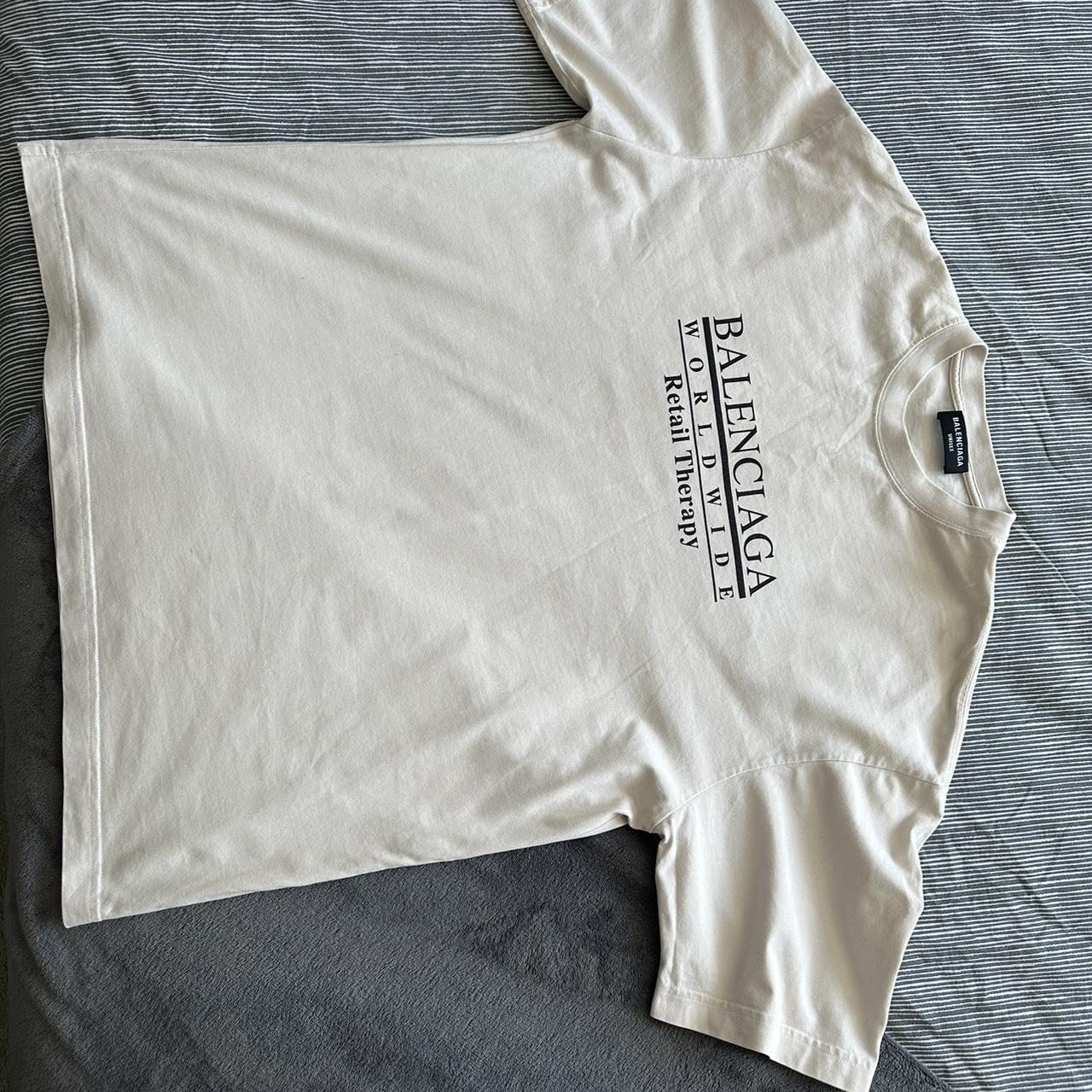 Balenciaga retail therapy medium Fit T shirt Fits M | Depop
