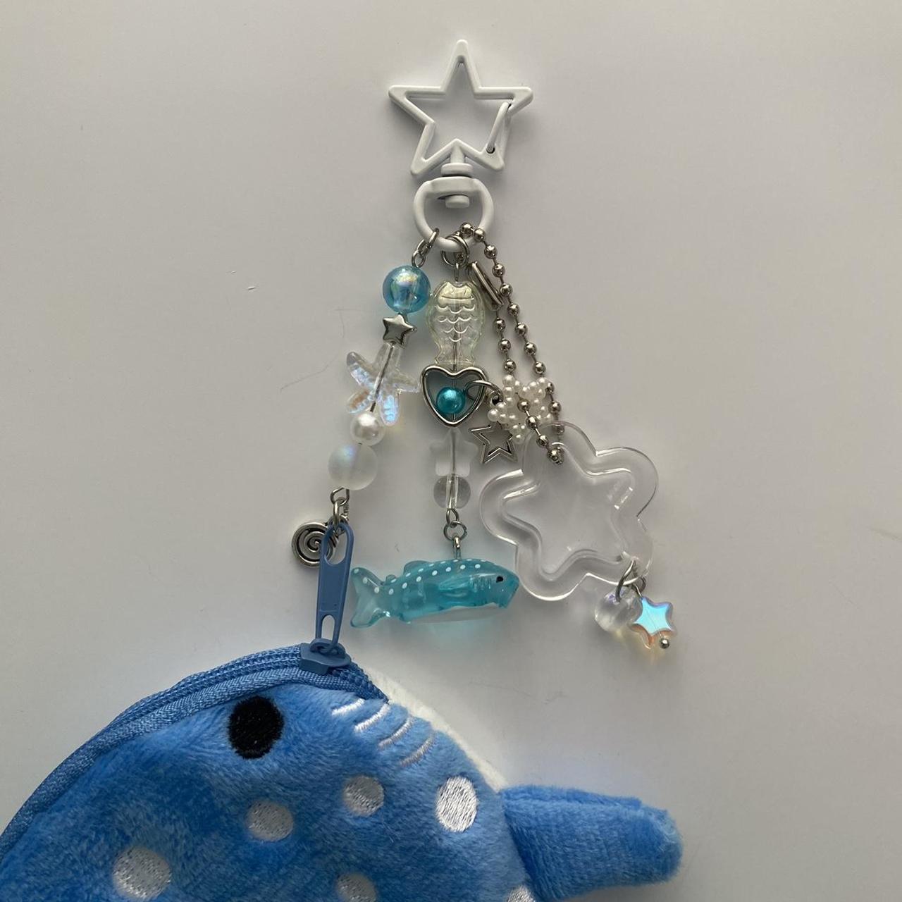 whale shark keychain pouch🫧🐳🦈 handmade with: whale... - Depop