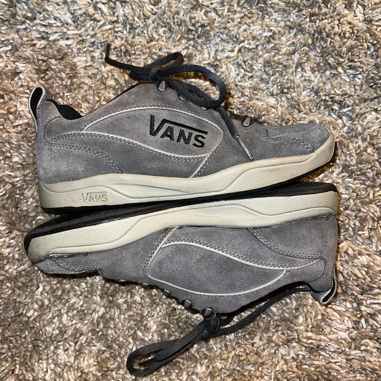og vintage grey chunky vans. i dont know what these... - Depop