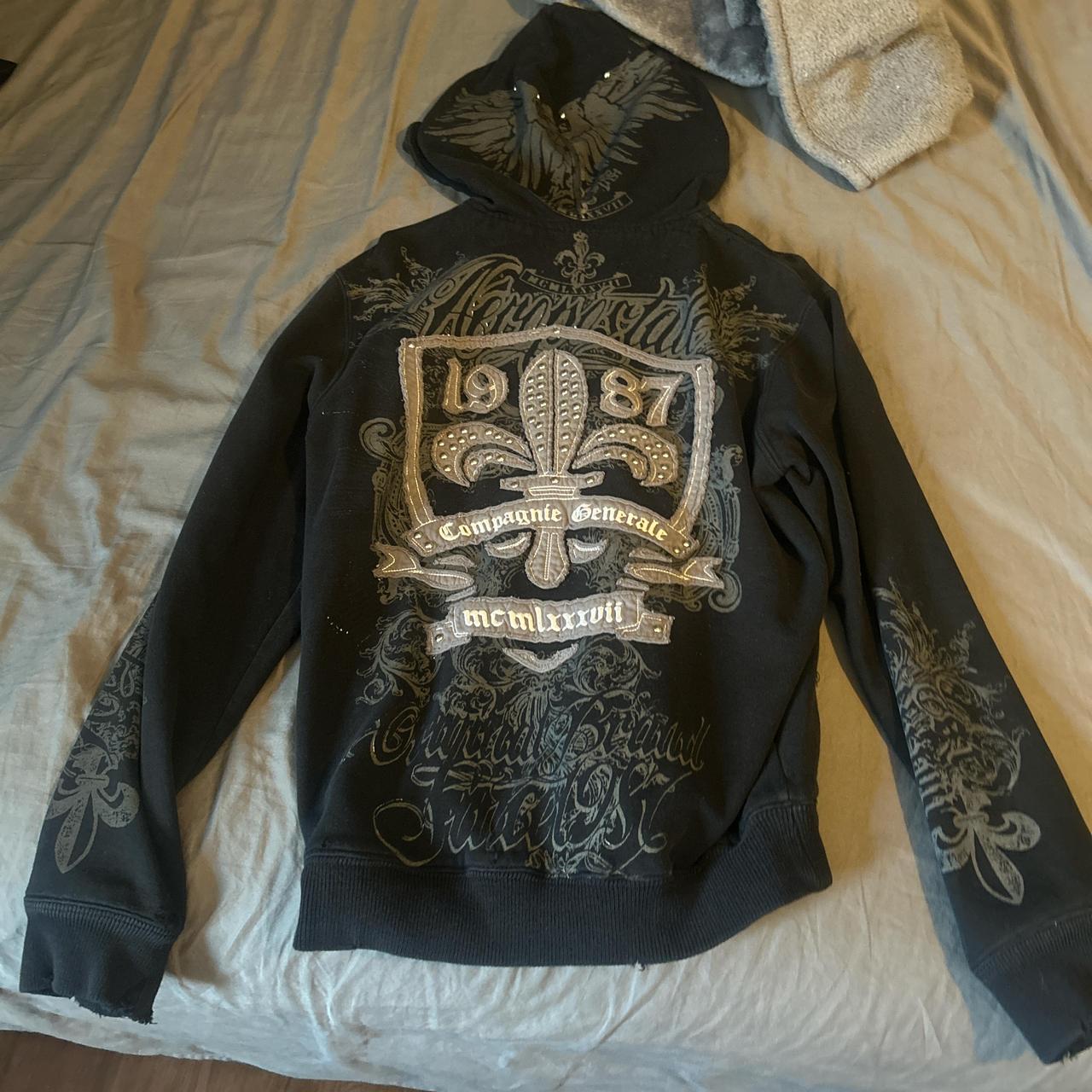 1-ONE Men's Jacket - Black/Grey - L – Large jacke… - image 3