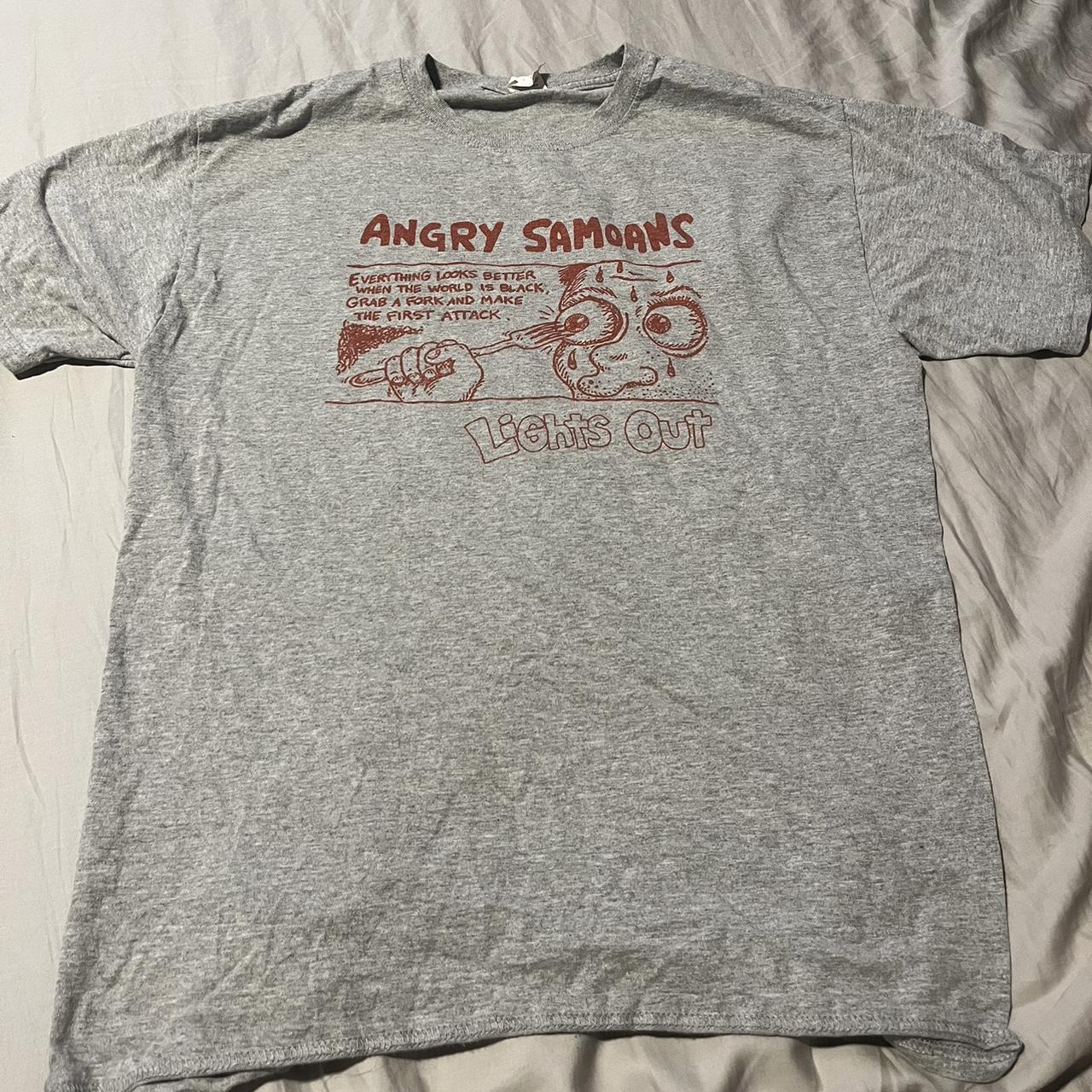 Angry Samoans Shirt #angrysamoans #lightsout #punk - Depop