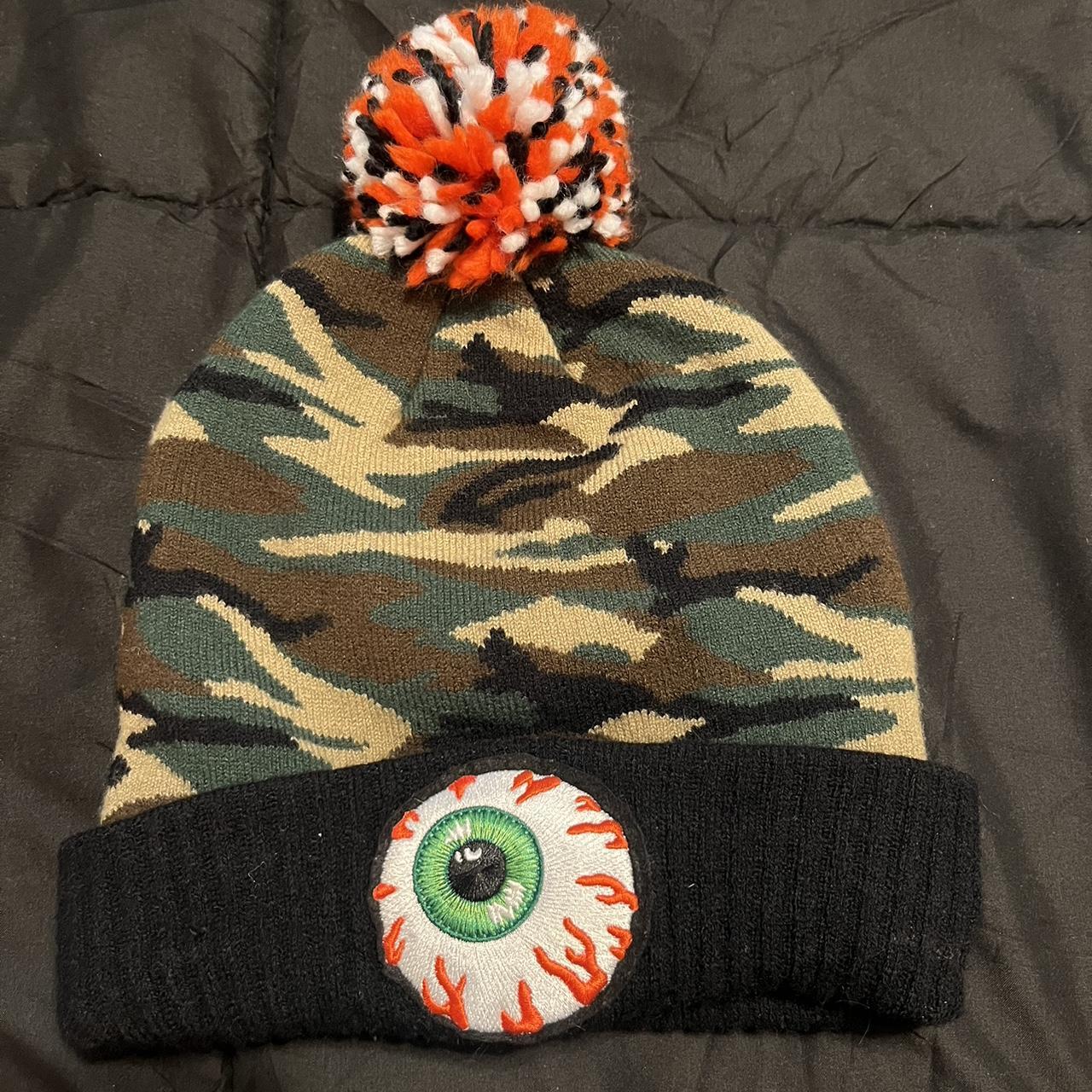 Mishka Keep Watch Pom Beanie Depop