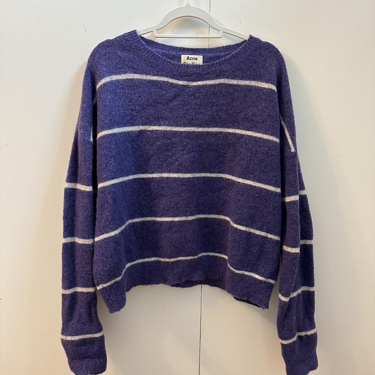 Acne mohair sweater in great condition! Not super... - Depop
