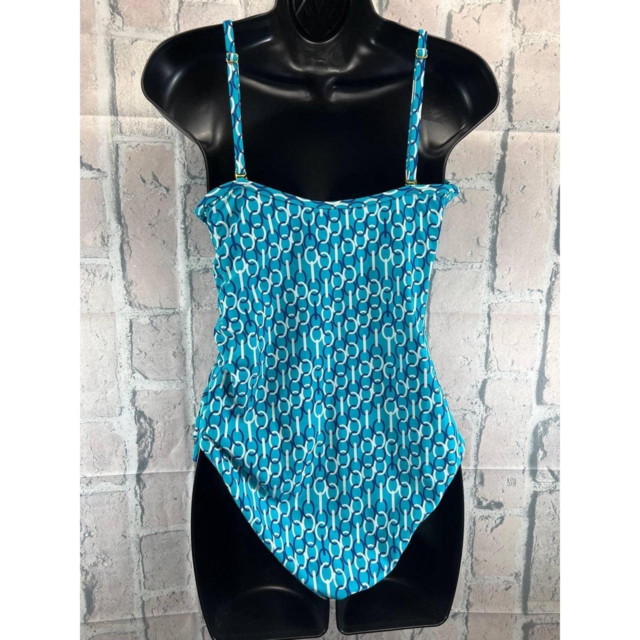 Womens Blue Swimsuit One Piece Depop 6175