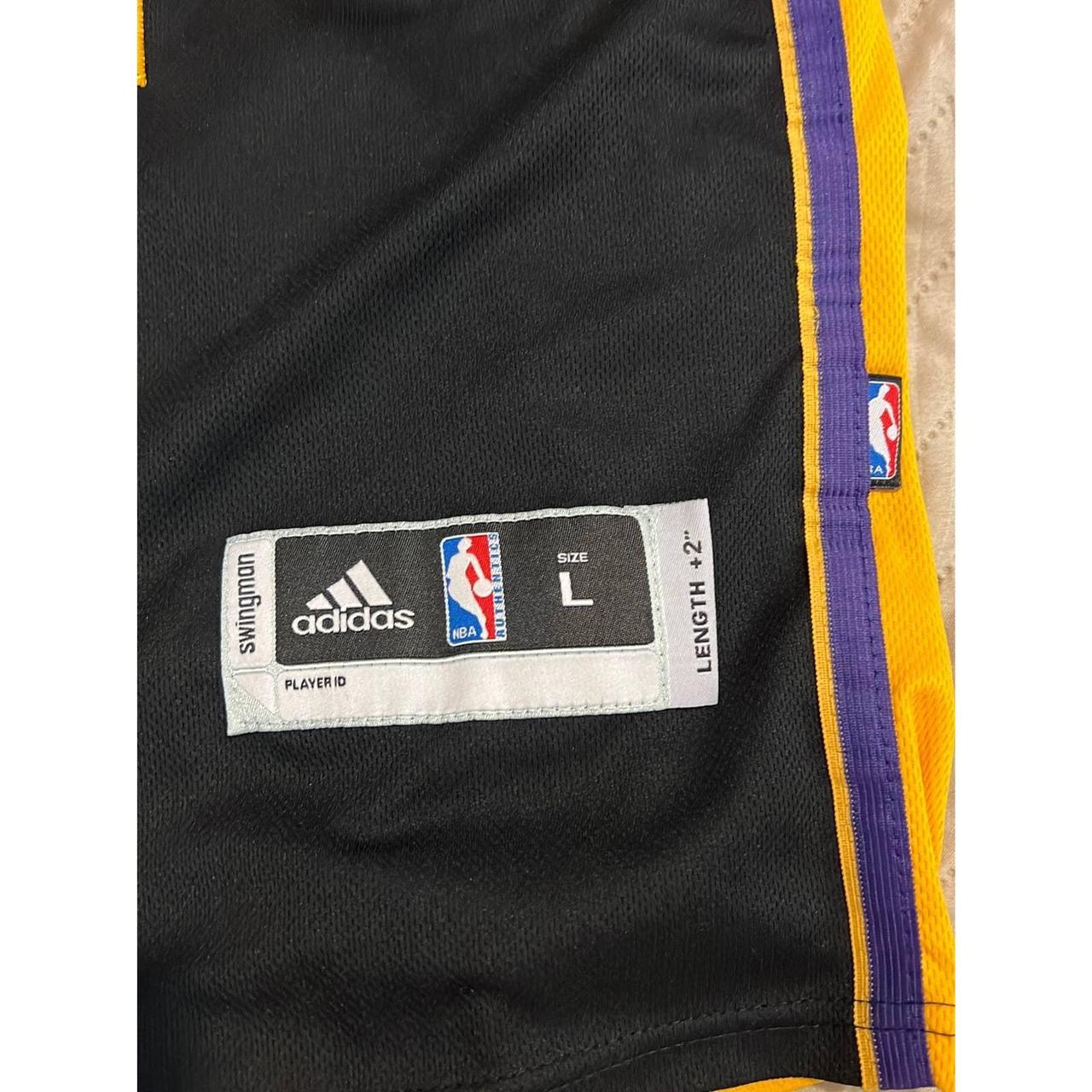 LA Lakers Lonzo Ball Jersey Adidas Swingman Large Length+2 NBA