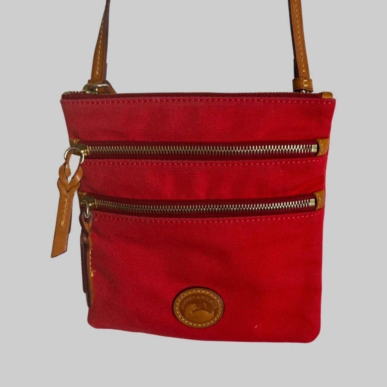 Dooney & bourke nylon best sale north south triple zip