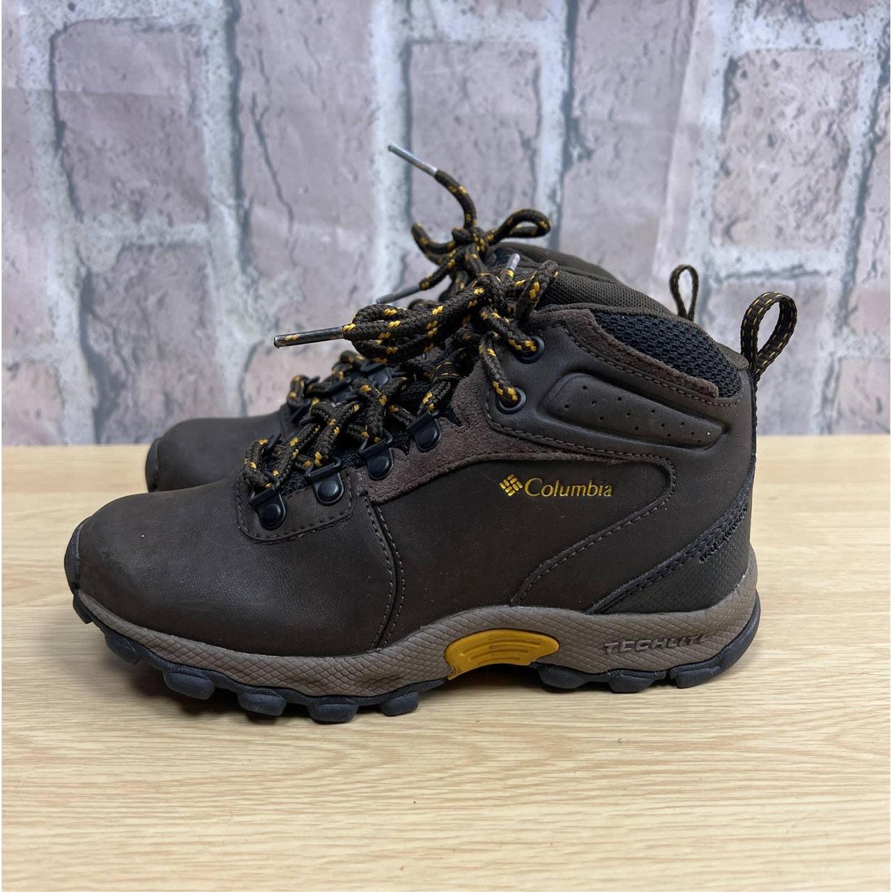 Columbia Kids Hiking Boots Brown Size 1 Kids hiking Depop