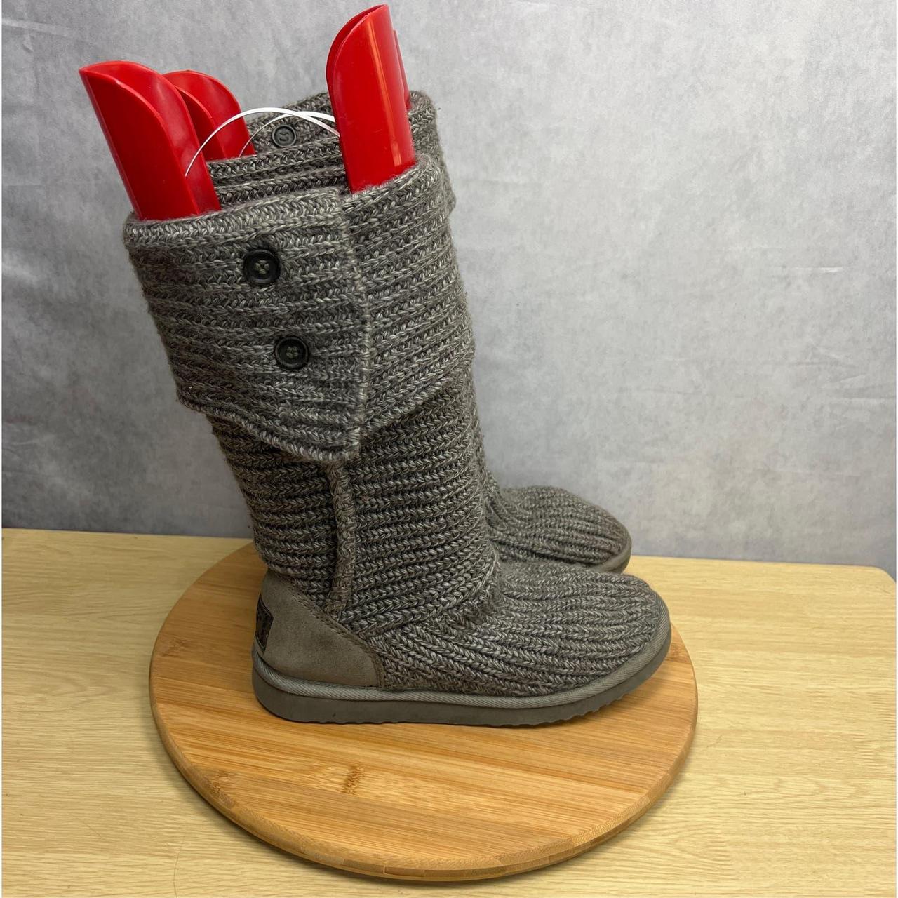 Gray knit hot sale ugg boots