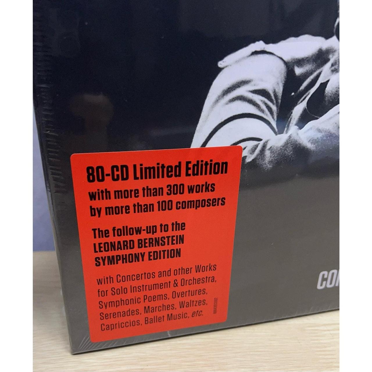 レナード・バーンスタイン・エディション～管弦楽曲&協奏曲(80CD) 【CD