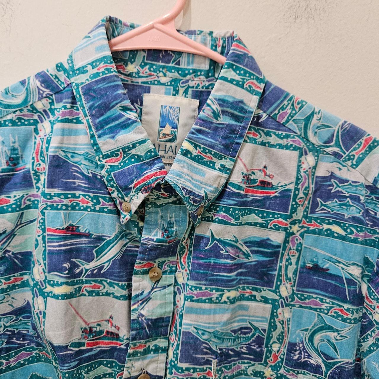 Source Unknown Men's Shirt - Multi - L – Add a to… - image 3