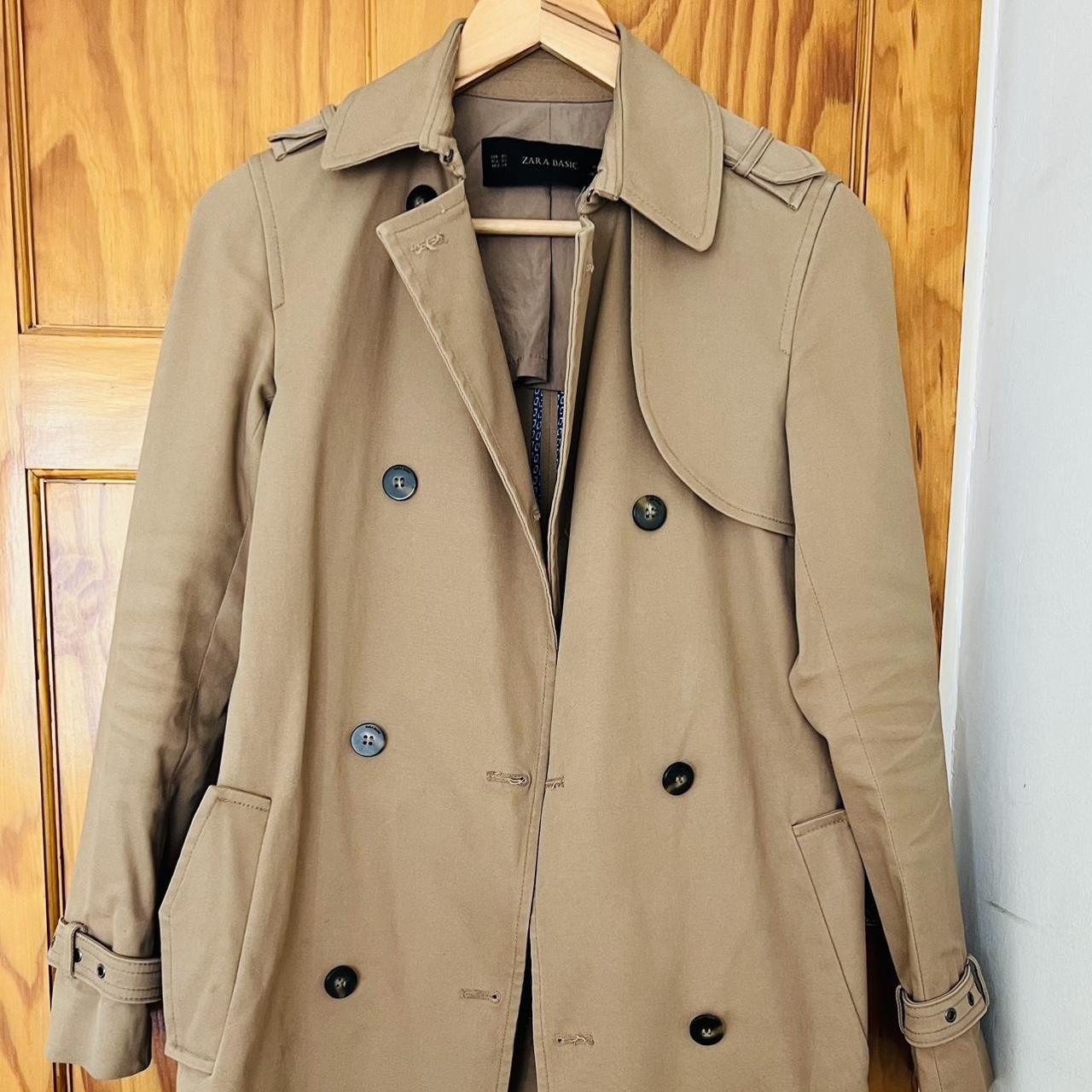 Zara classic trench coat, high quality fabric. Nice... - Depop