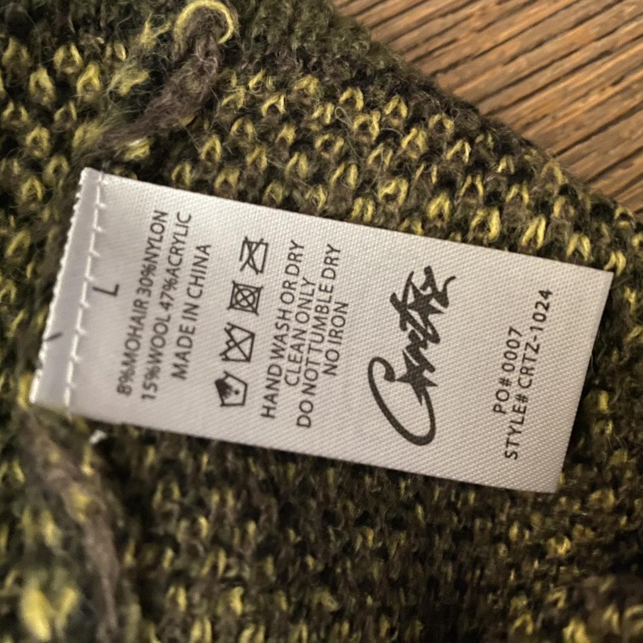 Corteiz Mohair Knit Jumper “Gutta Camo” Size: | Depop Corteiz Mohair Knit Jumper “Gutta Camo” Size: | Depop
