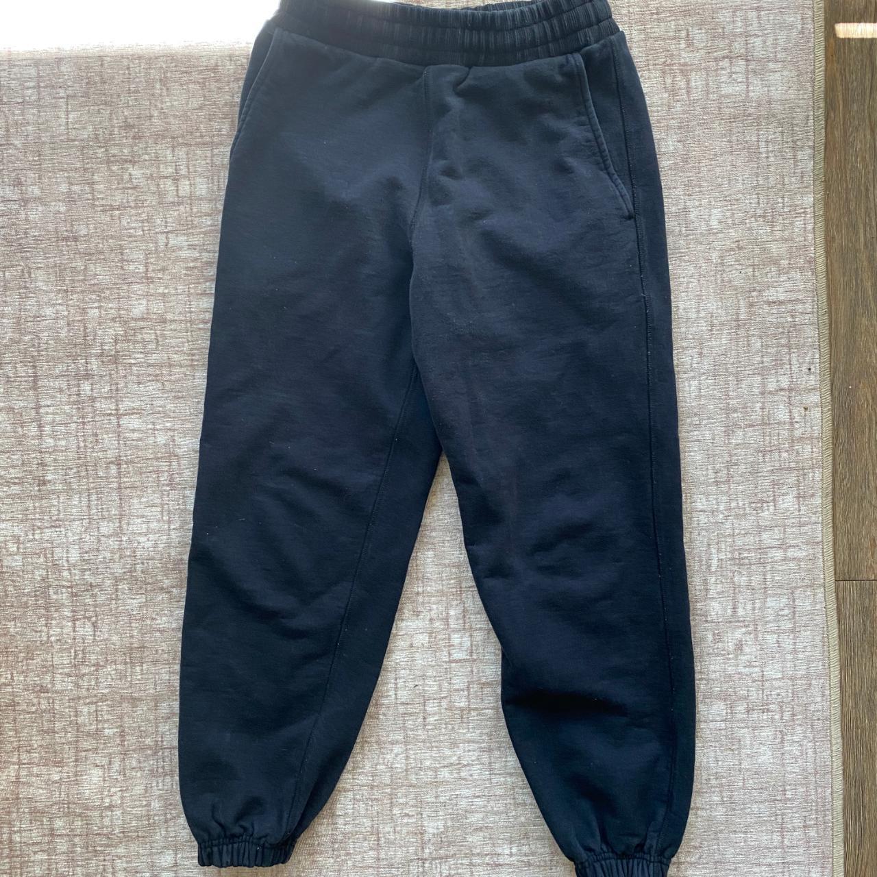 COLE BUXTON Heavyweight Warm Up Pants BLACK 100%... - Depop