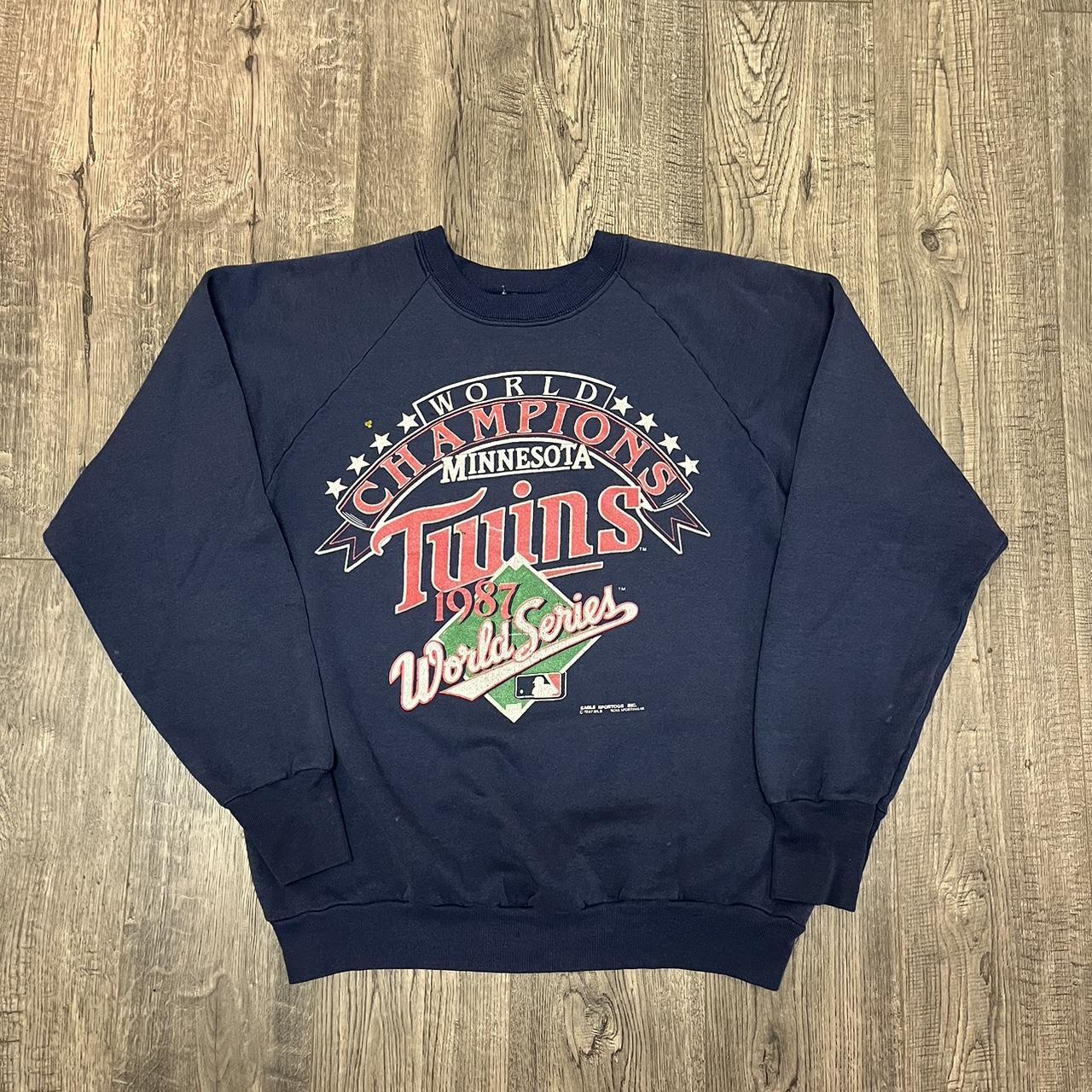 1987 Minnesota Twins World Series Sweatshirt - Men's Medium