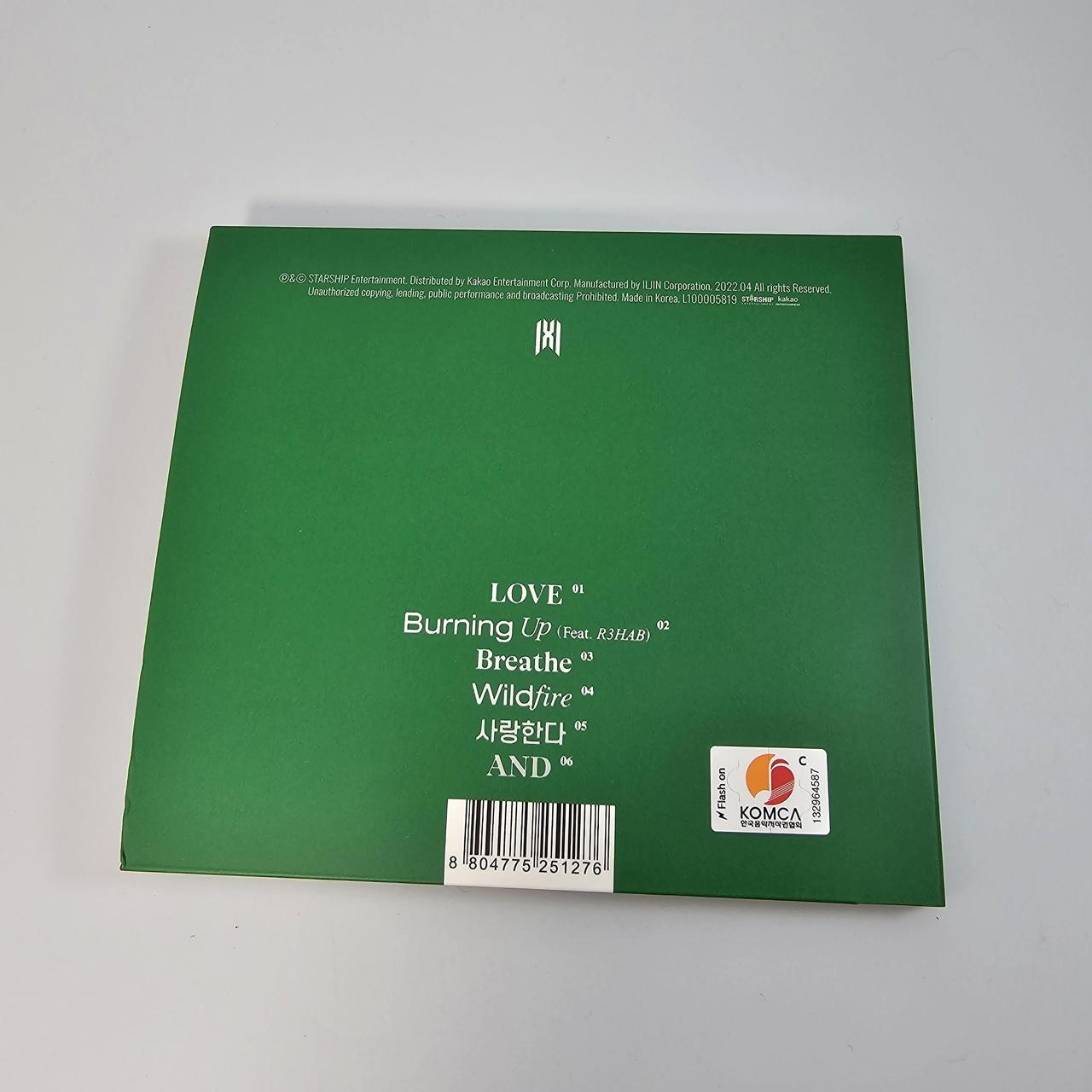 Monsta X Shape Of Love Special Ver. Mini Album