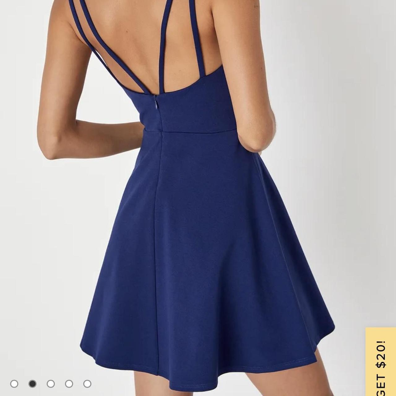 A-line skater dress, never Pictures Depop