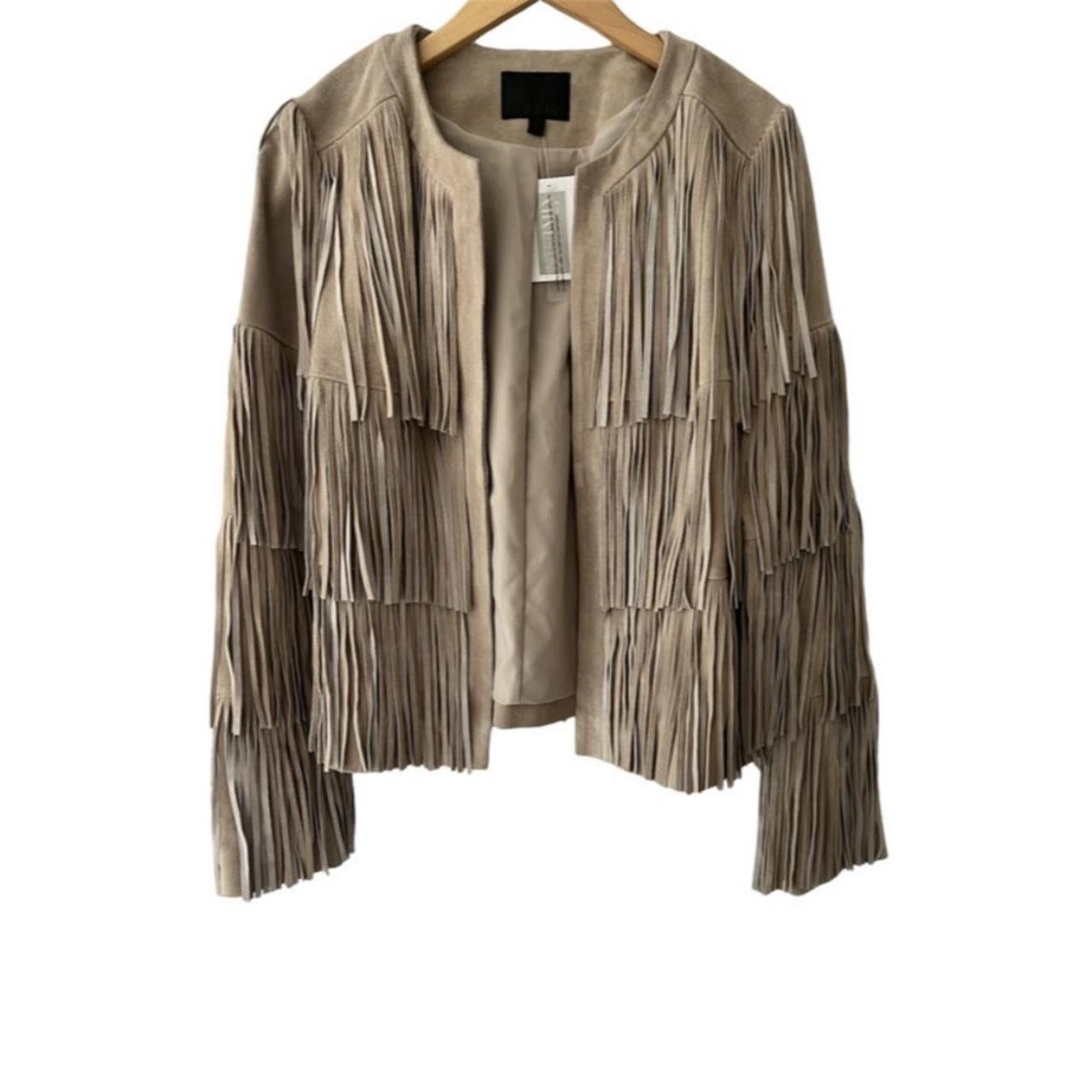 Tassel jacket hotsell river island