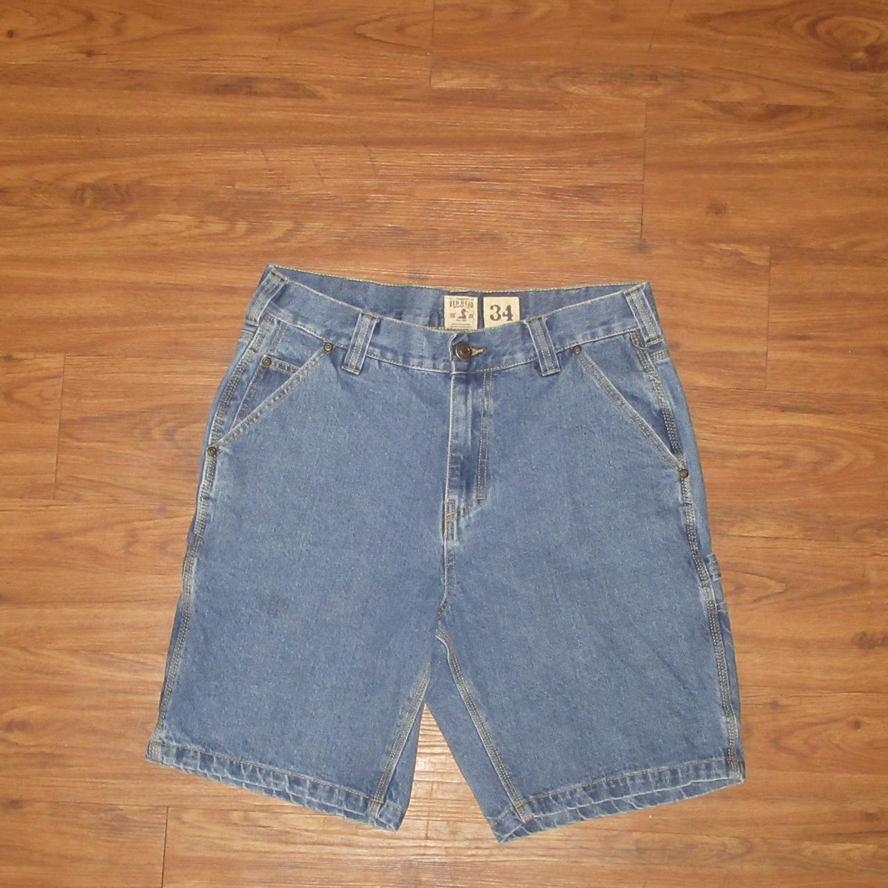 blue jorts - Depop