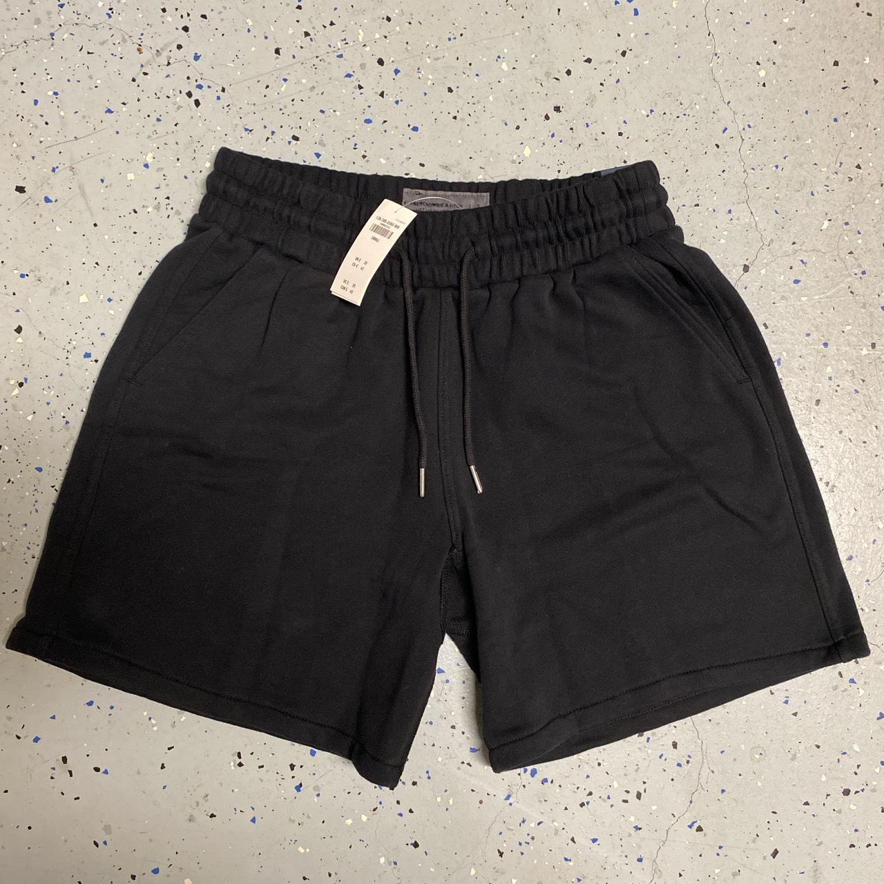 Abercrombie & Fitch Men's Black Shorts | Depop