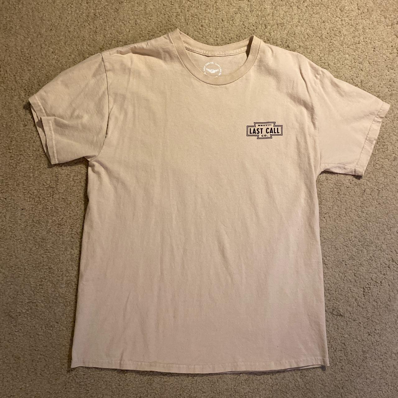 Tillys Men's Cream T-shirt | Depop