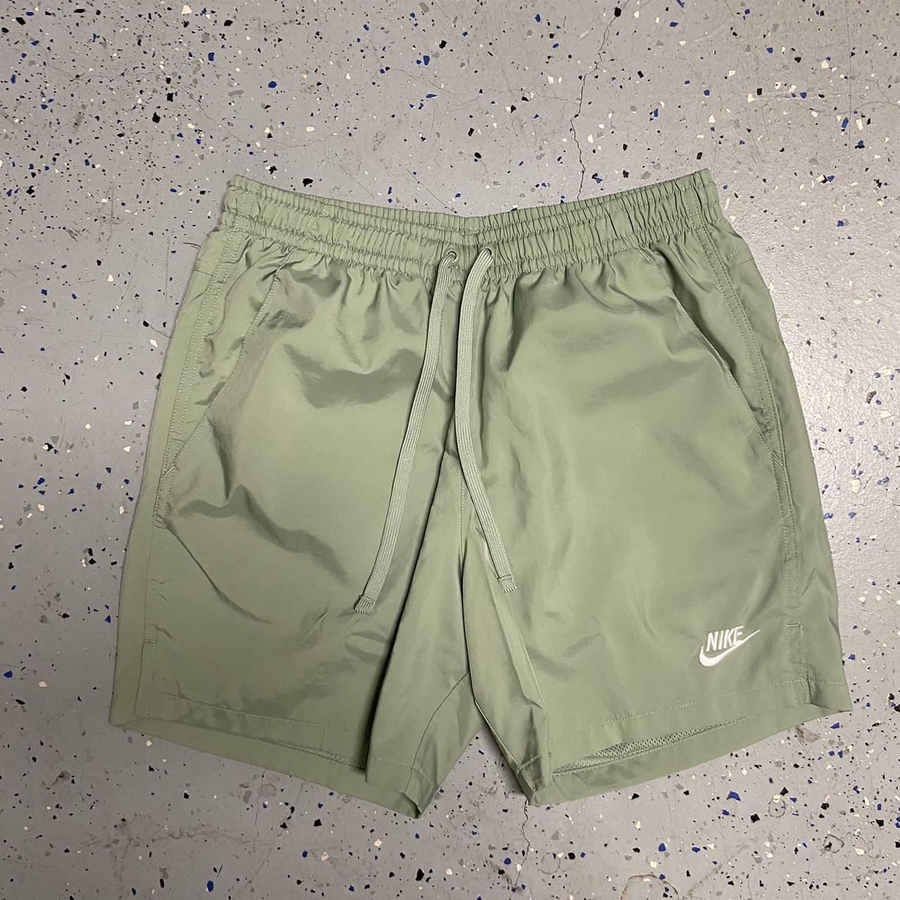 mens neon green nike shorts