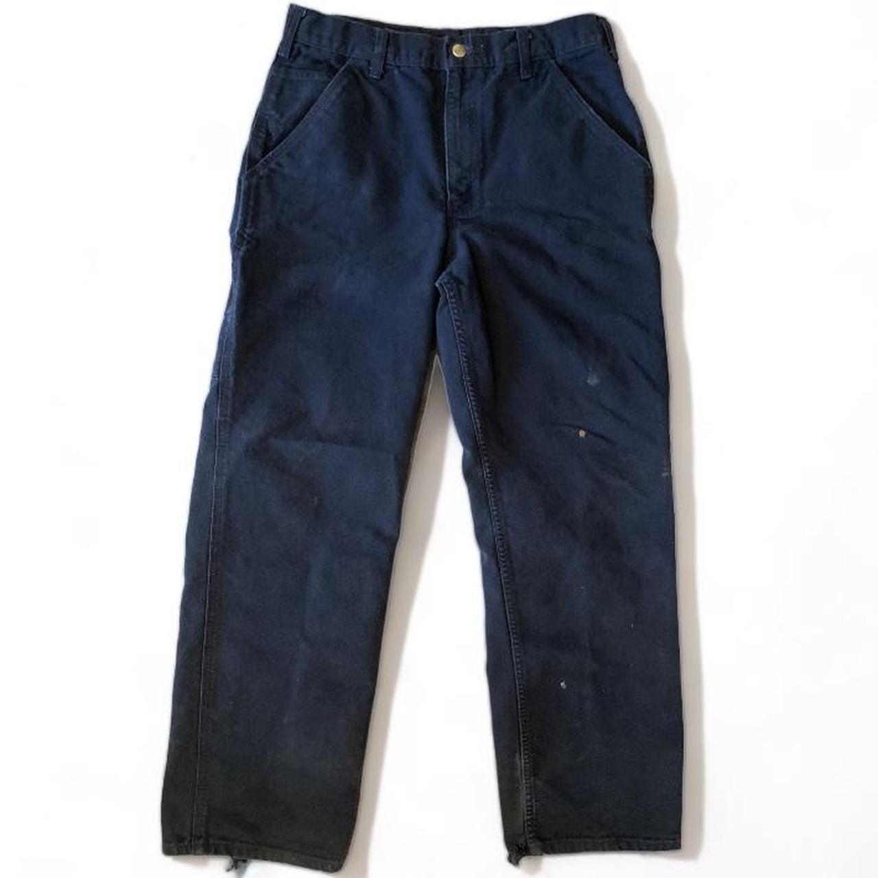 Black Carhartt Cargos/Pants Waist 32 Length (top to... - Depop