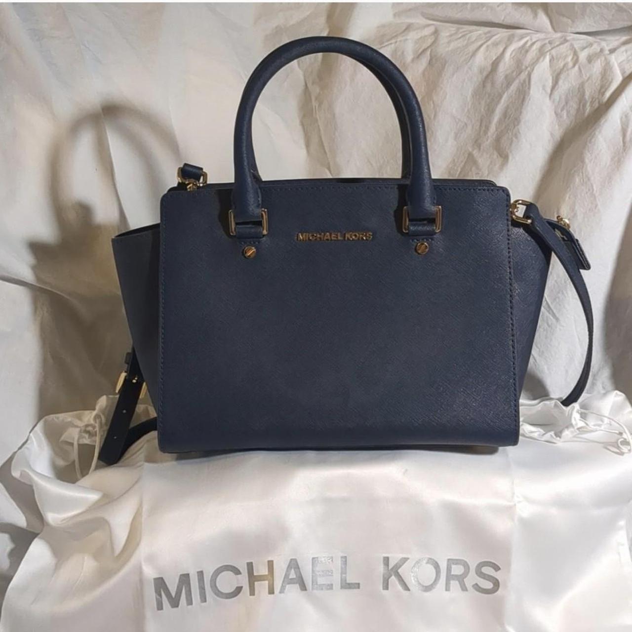 MICHAEL Michael Kors | Bags | Navy Blue Michael Kors Tote | Poshmark