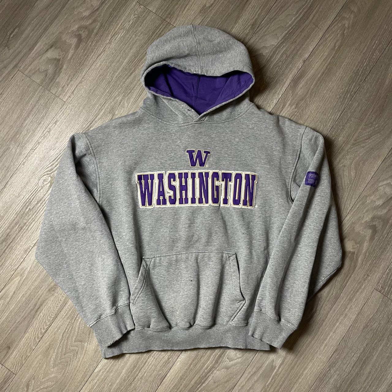 Y2k Uw University Of Washington Hoodie One Mark On Depop