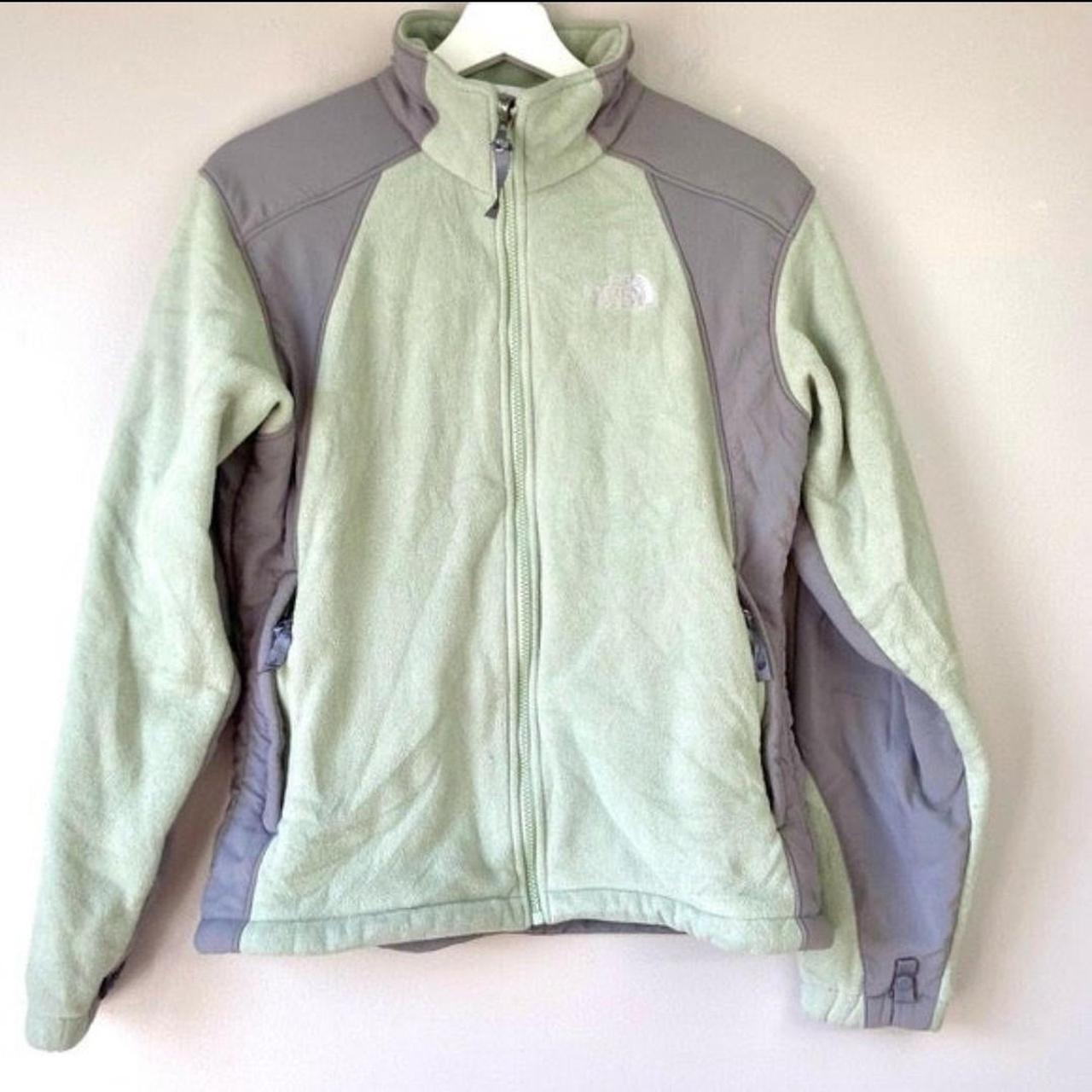 The North Face Women's Green and Grey Jacket