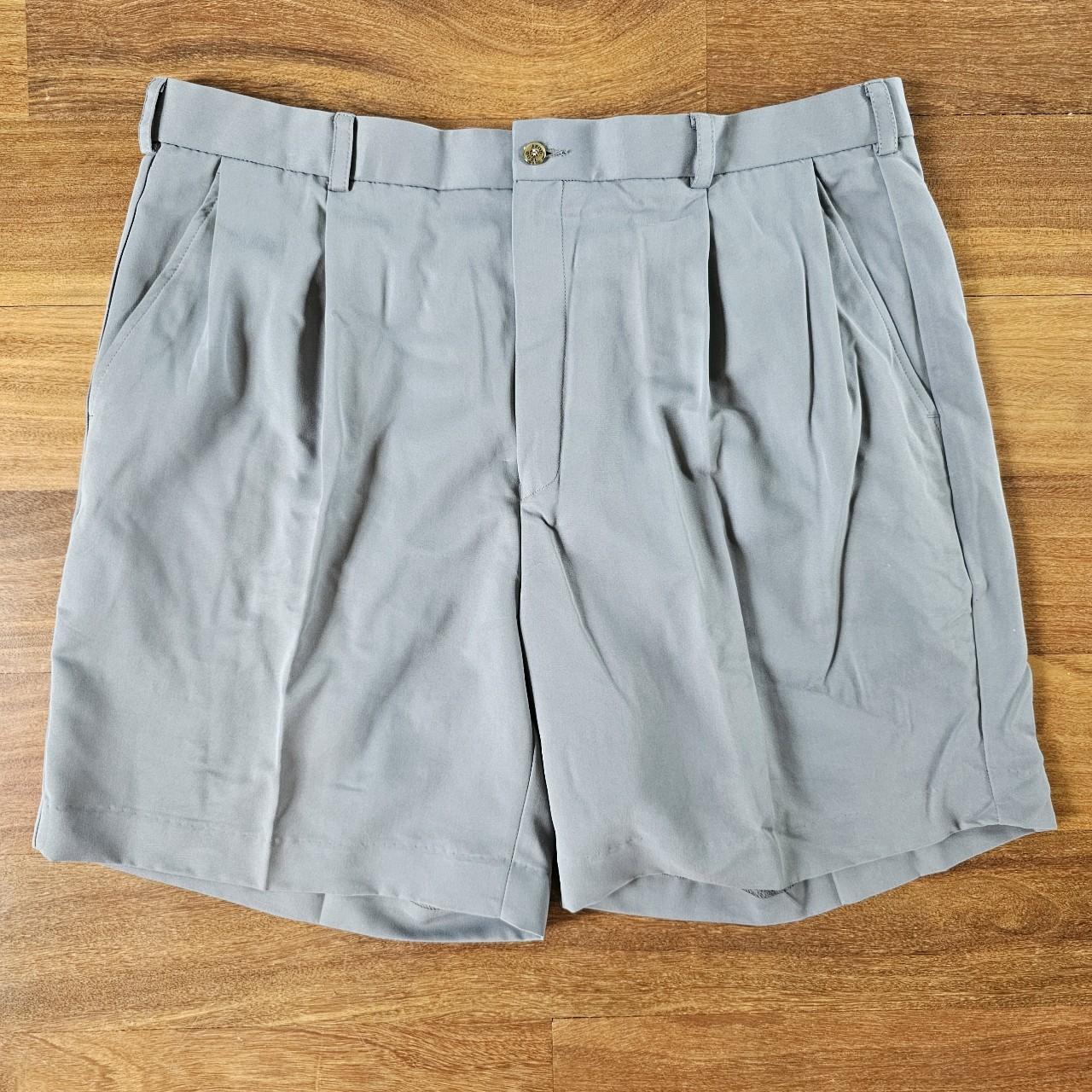 izod pleated golf shorts