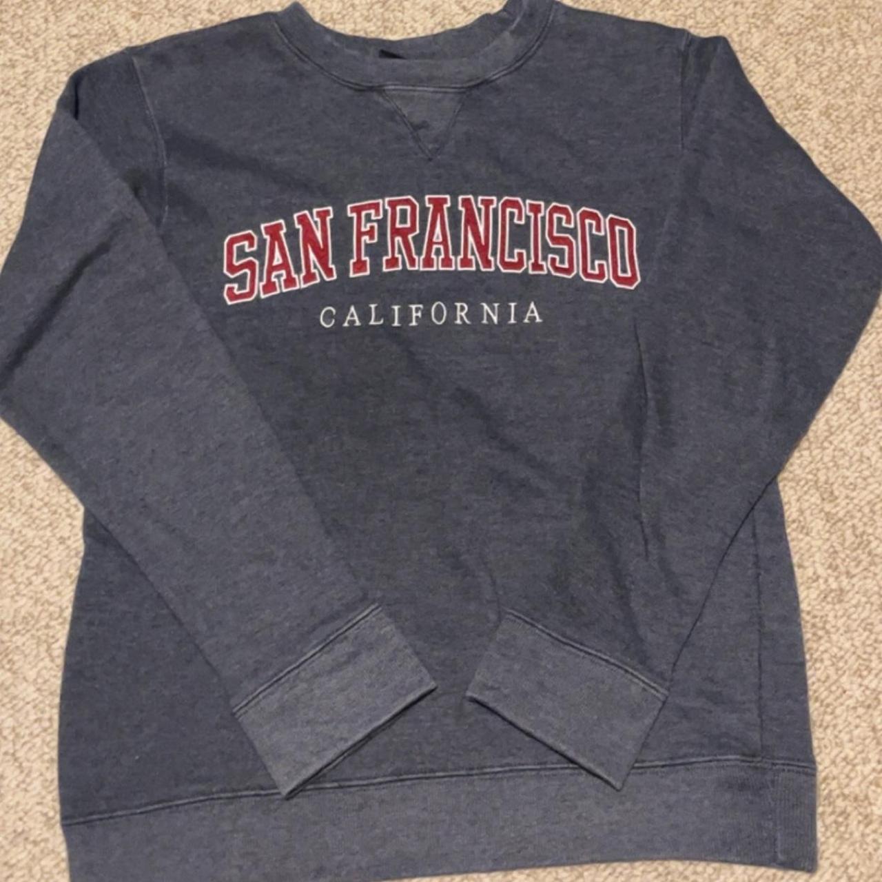 San Francisco crewneck Great condition Size... - Depop