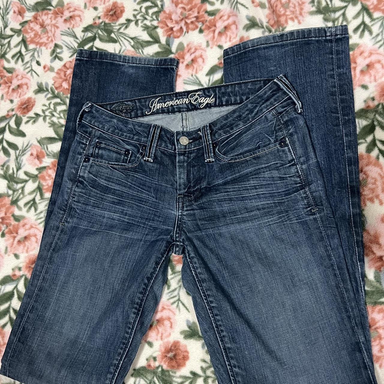 2000’s american eagle low rise flare jeans ... - Depop